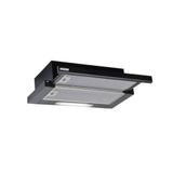 Ukinox Trager S 500 60 cm Siyah Aspiratör