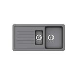 Ukinox Valente D-150 L Croma Granit Eviye
