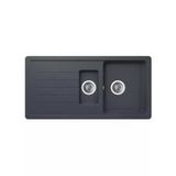Ukinox Valente D-150 L Siyah Granit Eviye