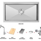 Ukinox Workstatıon Wsc 810 Tezgah Altı Evıye Set