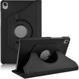 Ukscase Lenovo Tab M8 Hd TB-8505F 360 Derece Dönen Standlı Deri Kılıf + Nano Cam Ekran Koruyucu - Siyah