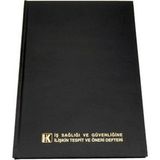 Ulaş Ciltli İş Sağlığı ve Güvenliği Tespit Öneri Defteri Resmi Defter Siyah Renk