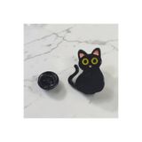 Ulaş Hediyelik KEDİ FİGÜRLÜ METAL YAKA ROZETİ 1 ADET