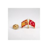 Ulaş Hediyelik TÜRKİYE & İSPANYA FLAMALI YAKA ROZETİ 1 ADET