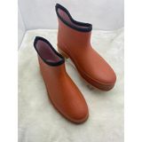 Ulaş Turuncu Krep Bahçe Kısa Lastik Çizme Unisex