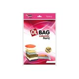 ÜLBAG (1 ADET)(BÜYÜK BOY) 80 Cm X 100 Cm - Vakumlu Hurç - Vakumlu Poşet (TEK KİŞİLİK YORGAN, BATTANİYE)