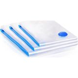 Ülbag (3 Adet) Büyük Boy 70 cm x 100 cm Vakumlu Poşet- Vakumlu Hurç - 70 x 100 cm - Şeffaf