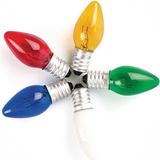 Ulbay E14 Duylu 7 Watt Renkli Gece Lambası Tuz Lambası Ampulu Parfüm Ampul 5 Adet Ulbay Karışık Renkli 5 Li Parfüm