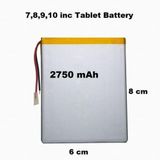 Ulefone 3.7 Volt 2750 Mah Tablet Batarya Pil