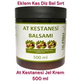ULFİSU COSMETİCO At Kestanesi Jeli Kremi 500 ml / At Kestanesi Balsamı Büyük Boy 500 ml