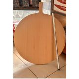 Ülgenev 60 CM Bazlama, Yufka , Hamur Açma Tahtası ve Alüminyum Metal 60 Cm Masterchef Oklava