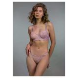 Ülger Collection ülg301 Lila Rüyası Bralet Takımı - Tanga Külotlu Sütyen Seti-Kadın İç Çamaşırı