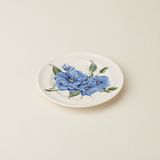 Ülger Seramik Blue Spring Porselen Tatlı ve Kahvaltı Tabağı - Renkli - 17 cm - Montajsız