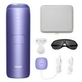 Ulike Air 3 IPL Lazer Epilasyon Aleti (Acısız) Safir Buz Soğutma 700.000 Atım +Deri Kutu - Mor