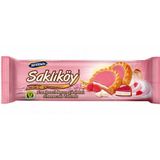 Ülker 100gr Saklıköy Frambuazlı Beyaz Çikolatalı Bisküvi