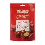 Ülker 150 gr Sütlü Çikolata Kaplı Bisküvili Draje (24 adet)