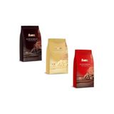 Ülker 3'lü Pul Kuvertür Çikolata Seti – Sütlü 2,5 kg + Bitter 2,5 kg + Fildişi 2,5 kg (Toplam 7,5 kg)