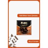 Ülker %60 Bitter Kare Çikolata - 60 gram - 36 Adet