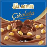 Ülker 65 gr Fındıklı Sütlü Kare Çikolata (6 adet)