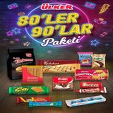 Ülker 80'ler 90'lar Atıştırmalık Paketi 645 gr İçinde Çokokrem, Halley ve Daha Fazlası Var