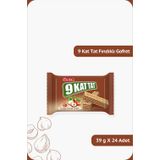 Ülker 9 KAT KAT - Fındıklı Kremalı Gofret - 39 gram - 24 Adet