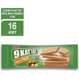 Ülker 9 KAT TAT İnce Fındıklı Gofret - 114 Gram - 16 Adet