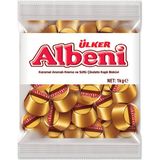 Ülker Albeni Karamelli Dolgulu Dökme Çikolata 1 kg Özel Temalı Lezzetli Atıştırmalık