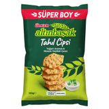 Ülker ALTINBAŞAK Tahıl Cipsi - Yoğurt Aromalı & Mevsim Yeşillikli Çerez - 120 gram - 14 Adet