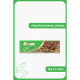Ülker Antep Fıstıklı Baton Çikolata - 30 Gram - 12 Adet