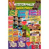 Ülker Atıştırmalık Mega Paket, 45 Parça Bisküvi Çikolata Karışık Set SoyAkca-AtıştırmalıkMegaPaket