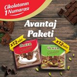 Ülker Avantajlı Kare Çikolata Paketi - 120 gr