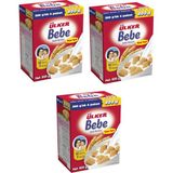 Ülker Bebe 12 Vitamin 7 Mineral 3x800 gr Sütlü Bebek Bisküvisi