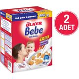 Ülker Bebe 800 Gr 2 Adet Bebek Bisküvisi Sütlü İçerik ve 12 Vitamin ile Gelişime Destek