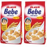 Ülker Bebe Sütlü Bisküvi 2li paket