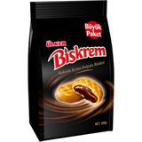 Ülker BİSKREM Kakaolu Poşet Bisküvi - 200 gram - 12 Adet - 2,4 kg