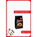 Ülker BİSKREM Kakaolu Poşet Bisküvi - 200 gram - 12 Adet