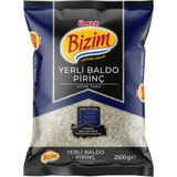 Ülker Bizim Yerli Baldo Pirinç 2,5 Kg (4'Li Paket)