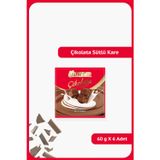 Ülker Bol Sütlü Kare Çikolata - 60 gram - 6 Adet