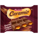 Ülker Caramio Karamelli Kare Çikolata 55 gr x 12 Adet - PAKET