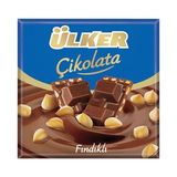Ülker Çikolata Kare 70 gr x 6 Fındıklı Lezzetiyle Tatlandırılmış Özel Atıştırmalık