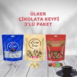 Ülker Çikolata Keyfi 3'lü Paket Ece, Çikolatin, Ece Trio