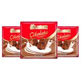 Ülker Çikolata Sütlü Kare Ülker Çikolata Sütlü Kare 3 x 60 g