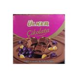 Ülker Çikolata, Üzümlü Sütlü Kaplamalı Kare Çikolata, 360 Gram x 6 Paket