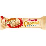 Ülker Çikolatalı Gofret Beyaz 35G 24'Lü (4'Li Paket)