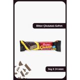Ülker Çikolatalı Gofret Bitter - 36 Gram - 24 Adet