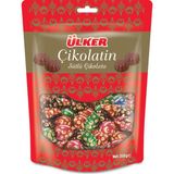 Ülker Çikolatin İkramlık Sütlü Çikolata 350 gr Hediye Çikolata Temalı Lezzetli Atıştırmalık