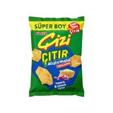 Ülker ÇİZİ ÇITIR - Peynir&Soğan Aromalı - Süper Boy - 120 gram - 10 Adet