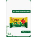 Ülker ÇİZİ Peynirli Kraker - 4'lü Paket - 280 gram - 12 Adet