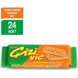 Ülker Çiziviç Peynirli Sandviç Kraker 82 gr x 24 Adet Yerli Üretim Lezzeti