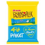 Ülker Cocostar Çikolata 4X25g Hindistan Cevizli Atıştırmalık 8'Li Avantaj Paketi